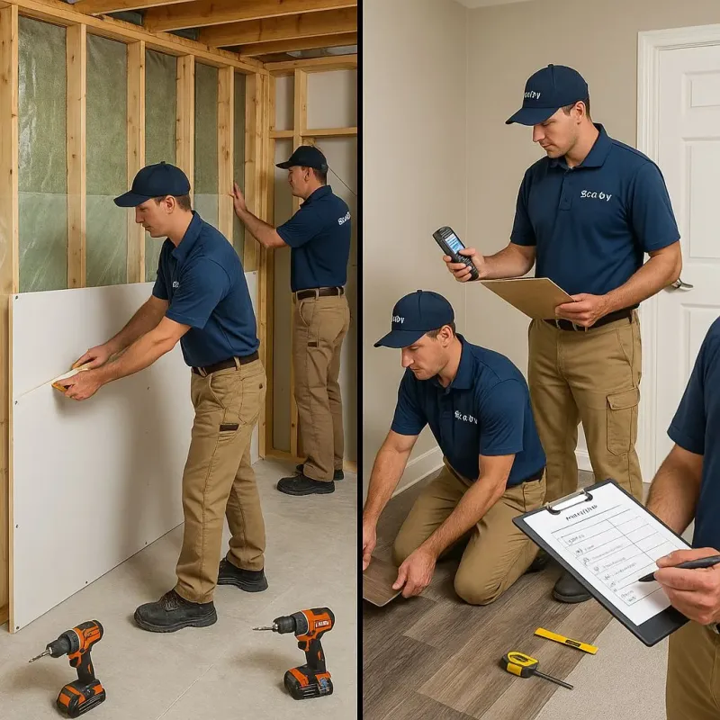 Repairs and Reconstruction process in Washington County, PA